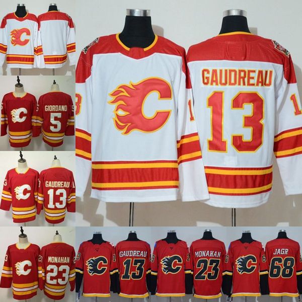 

Mens 13 Johnny Gaudreau Jersey Calgary Flames 5 Mark Giordano 23 Sean Monahan 68 Jaromir Jagr 2019 Heritage Classic Hockey Jerseys Cheap