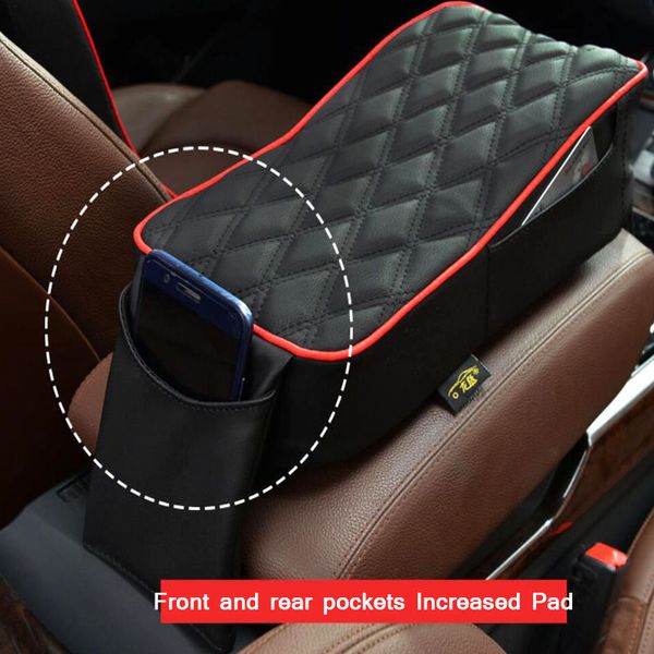 

car interior armrest box increased pad car central armrest box cushion memory cotton universal mat auto product