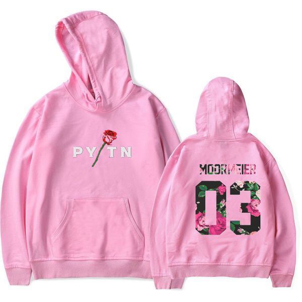 

payton moormeier cool hoodies sweatshirt printed women/men 2020 cool social media stars spring autumn harajuku sweatshirt, Black