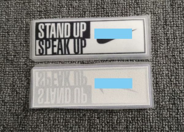 

lextral stand up speak up patch iron on heat transfer patches