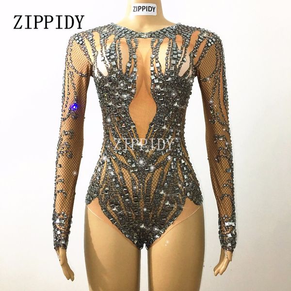 

sparkly black crystals nude bodysuit performance outfit costume party celebrate glisten rhinestones stretch leotard stage wear, Black;red