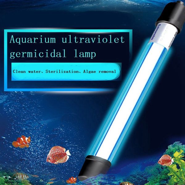

aquarium lighting aquatic plant light lamp uv sterilizer light submersible germicidal lamp disinfection for aquarium fish tank