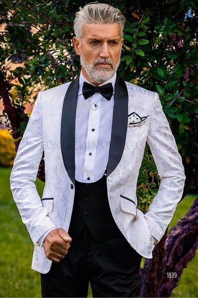 

handsome one button groomsmen shawl lapel groom tuxedos men suits wedding/prom/dinner man blazer(jacket+pants+tie+vest) a270, Black;gray