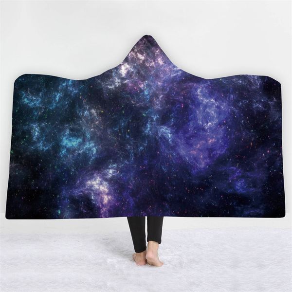 

2019 new 3d hooded blanket cloak cap blanket air conditioning high quality