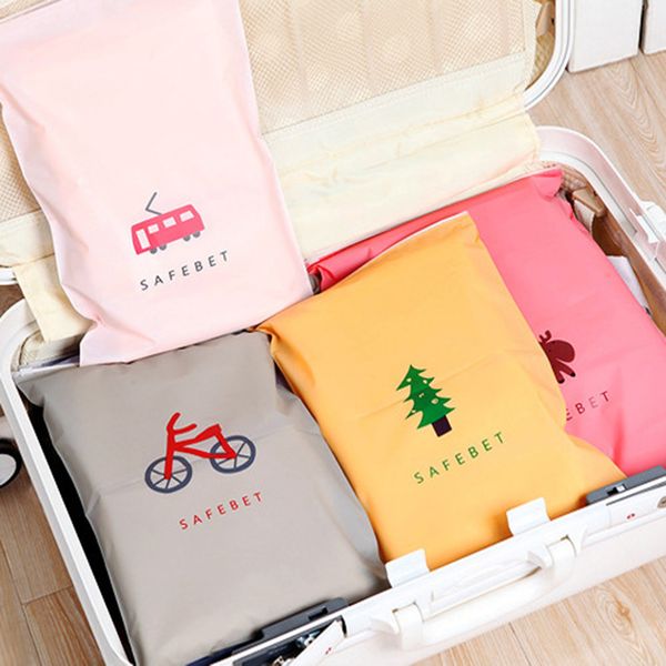 

portable reusable waterproof travel storage bag multi-purpose debris storage for clothes underwear sorting container #lc