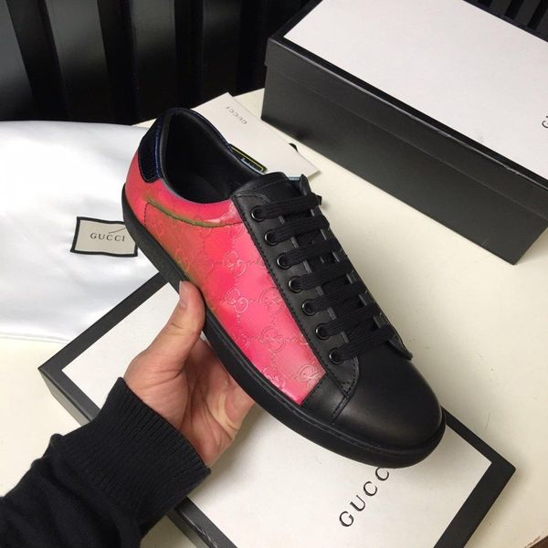 

k25new limited edition french series high-end men s casual shoes, men s boots fashion sports shoes, original shoebox delivery 38-44, Black
