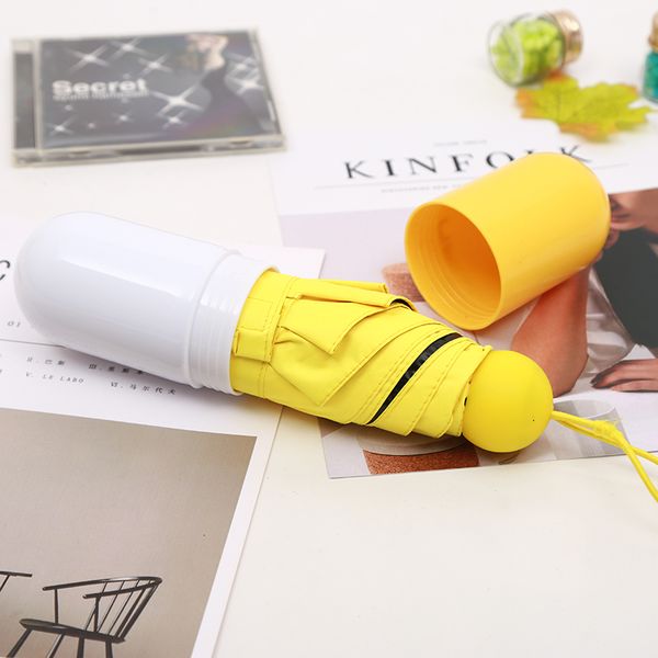 

folding mini pocket umbrella clear men's umbrella windproof folding umbrellas women sunny and rainy 50ry020