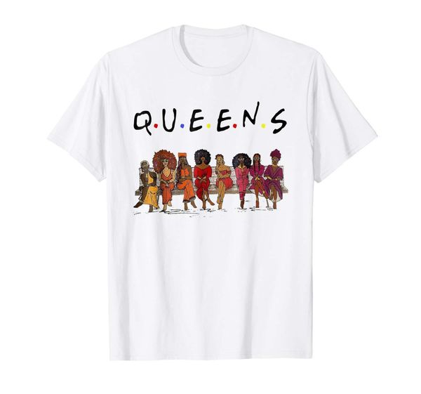 Black Queens Natural Hair White T Shirt Birthday Giftsize Discout