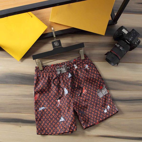

2020 new board shorts mens summer beach shorts pants high-quality swimwear bermuda male letter surf life men swim men shorts