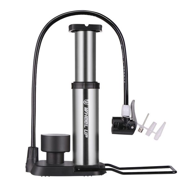 

portable easy operate cycling maintenance outdoor sports ergonomic bicycle pump aluminum alloy pedal press foot-type inflator