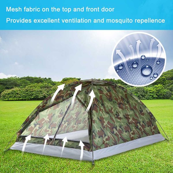 

tomshoo ultralight tent camping tent for 1-2 person single layer outdoor tents for camping lightweight portable hiking