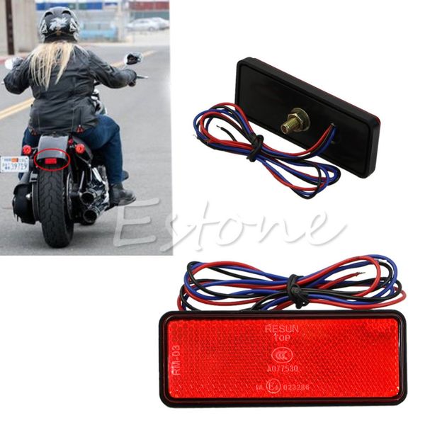 

new led reflector rear tail brake smarker light car truck trailer motorcycle