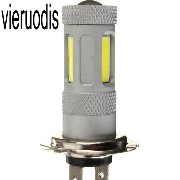 

2pcs h7 h4 h11 9005 80w 4led 500lm a non-polar cob lamp bead white ac/dc12-24v