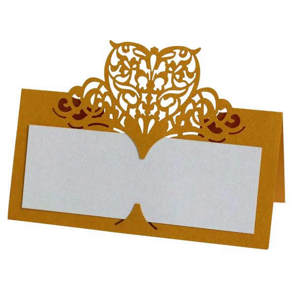 

50pcs / set фестиваль свадебного стол место карта рабочего украшение birthday party номер сердце hollowed аксессуары имя праздник другие соб
