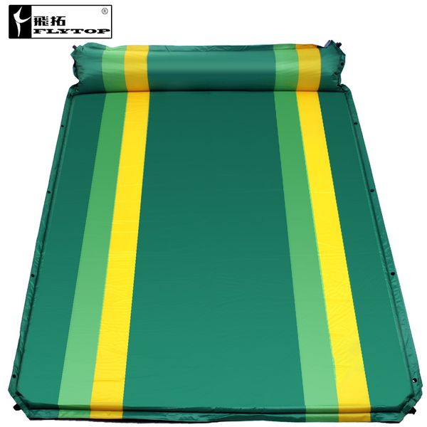 

fly2 person automatic inflatable air cushion moisture-proof mattress beach travel hiking mat cycling outdoor camping pad
