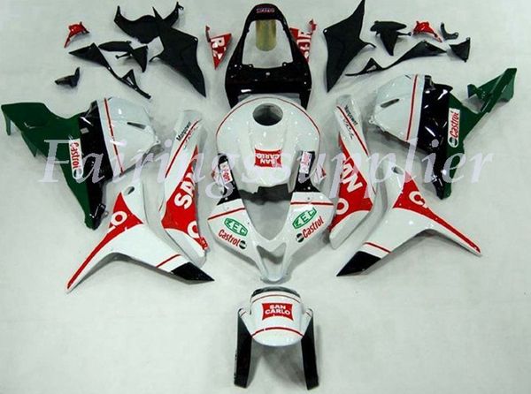 

новая (литье под давлением) abs обтекателя комплекты fit для honda cbr600rr f5 2009 2010 2011 2012 600rr 09-12 обтекатели набор темно-зелены