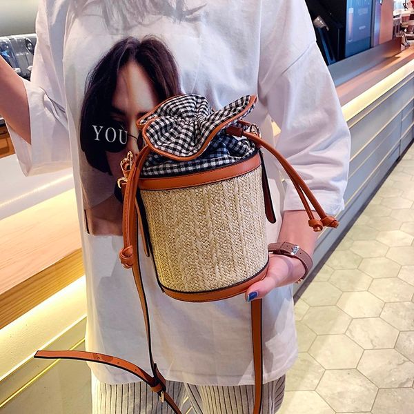 

crossbody bags for women beach straw bag 2019 cute small sac a main fashion messenger women handbag designer bucket shoulder bag
