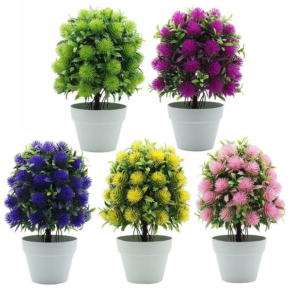 

artificial flower tree potted bonsai wedding party deskfurniture room decor