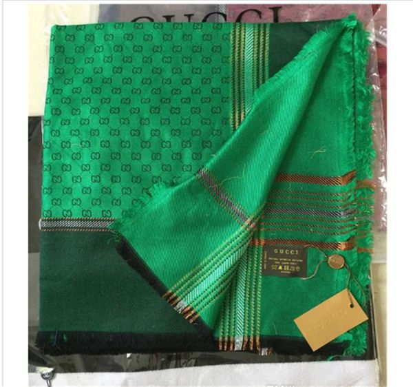 

топ дизайнерский шарф модный женский шарф 140 см * 140 см высокого качества шерсти и золотой и серебряной нитью шарф мягкий, Blue;gray