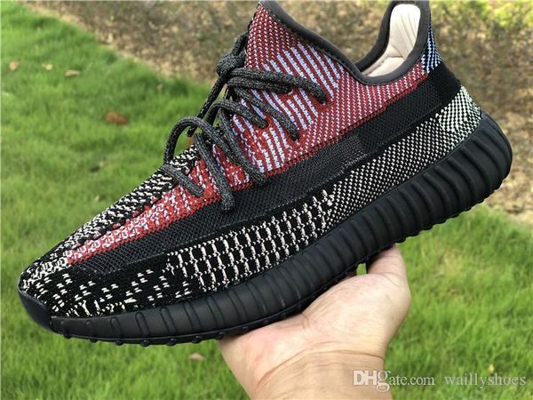 

find kanye v2 shoes,west yeezreel yecheil triple black white sneaker 3m reflective static synth clay true form hyperspace bred red trainer