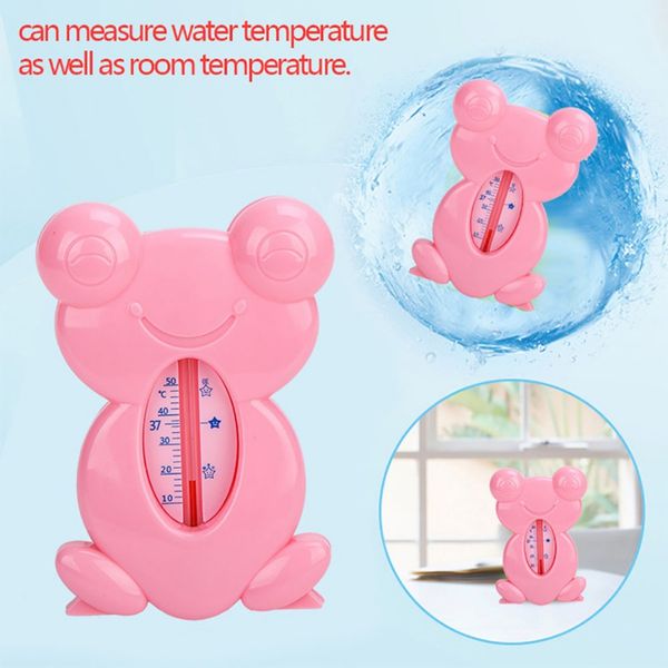 

cute cartoon lovely floating frog baby water thermometers