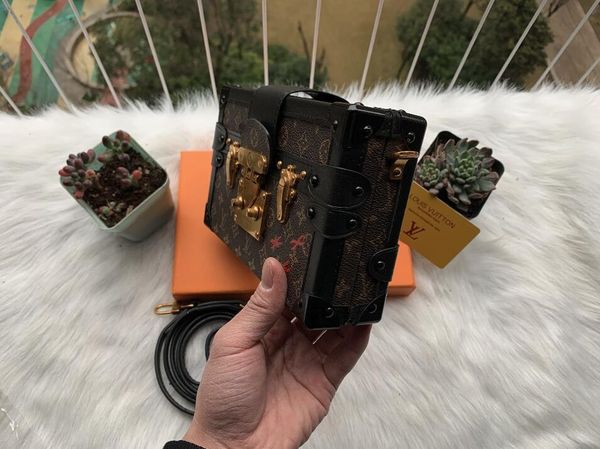 

2020 опова дизайнеѬка коѬобка оѬигиналнй petite malle ђмки вееѬние ђмки кожа мо