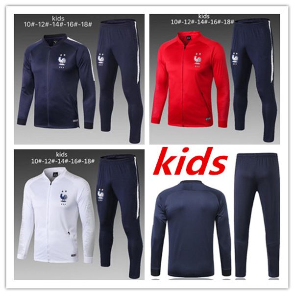 

Maillot foot enfant urvetement kid track uit 18 19 2 tar etoile french om equipe de french long leeve zipper occer track uit