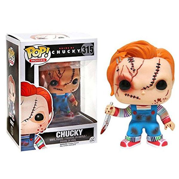 

lxh children gift funko pop child's play chucky vinyl action figure with box 502 popular toy gift ing