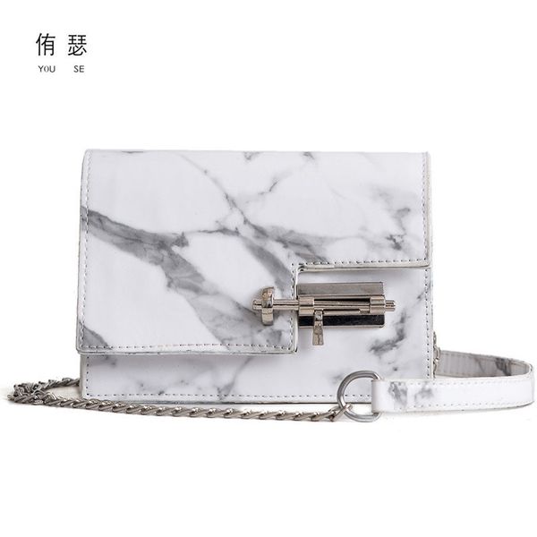 

scrub leather small shoulder messenger bags for women 2020 chain rivet lock crossbody bag female travel mini bags