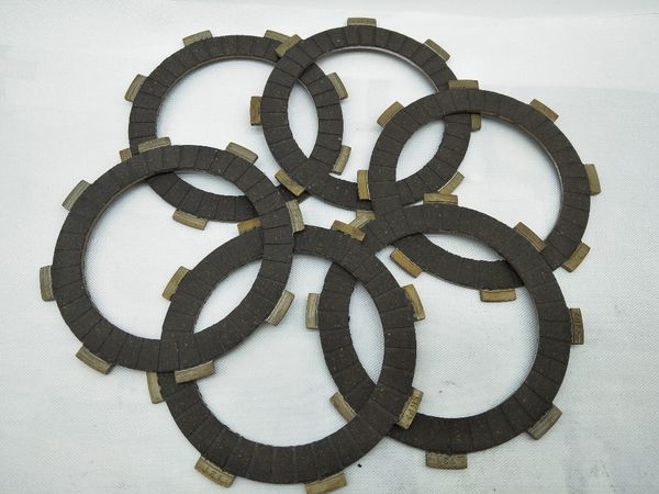 

a116 motorcycle clutch plates engine part widen friction clutch disc for cg230 width kit 6 pcs /set motorcycle engine set