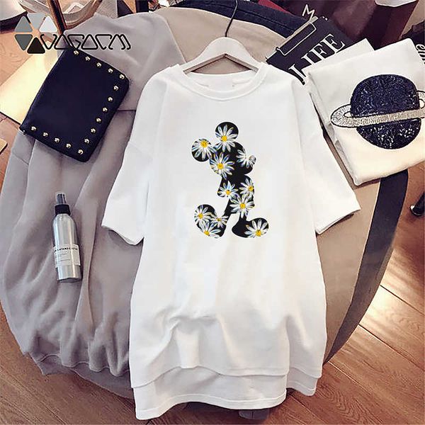 

womens printed dresses for summer new casual streetwear dresses women designer t shirt dress tees size -4xl d001a586, Black;gray