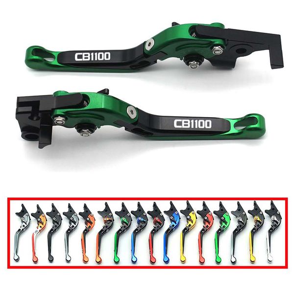 

motorcycle replacement adjustable folding extendable titanium clutch levers for cb1100/gio 2013 2014 2015 2016 2017