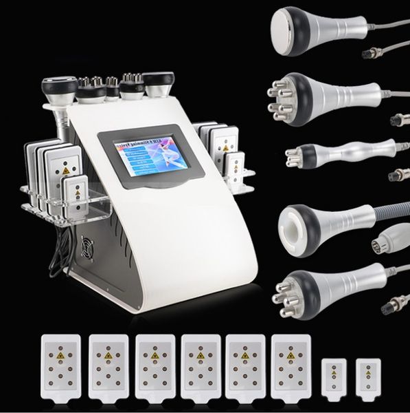 

6 in 1 40k ultra onic cavitation machine body hape limming machine vacuum lipola er body weight lo beauty equipment dhl hip