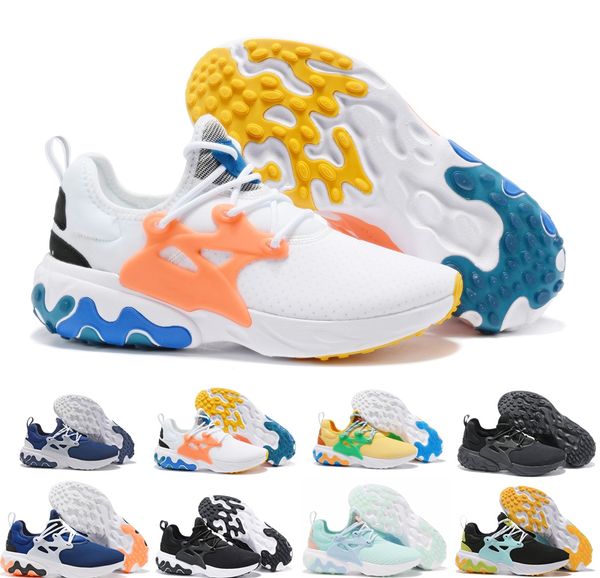

New arrival react pre to men women white black yellow red hoe triple black rabid white black yellow red pre to men trainer port neak