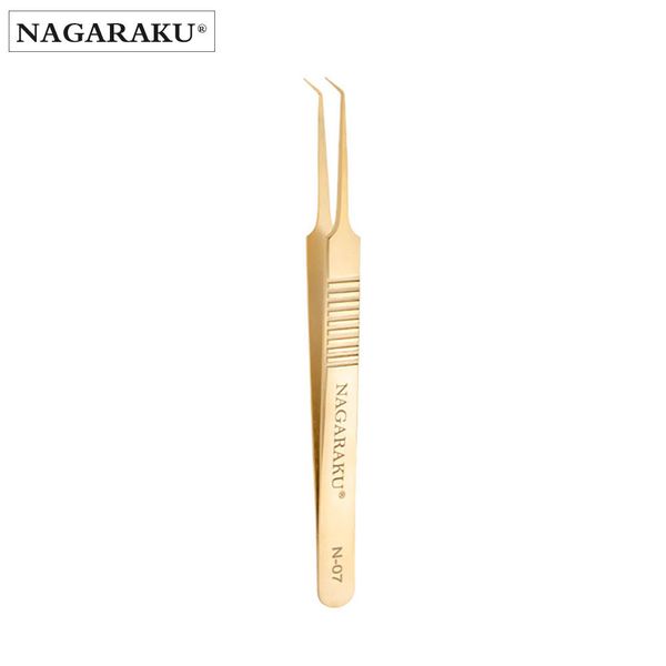 

nagaraku make up tools eyelash tweezers fans eyelash easy to fan russian accuratevolume tweezers auto-fans n-07