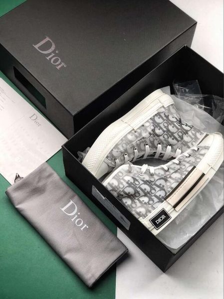 

dÃ¬or oblÃ¬que homme x kÃ ws by kÃ¬m jones men women fashion design casual shoes high dior sneakers skateboard shoes, Black