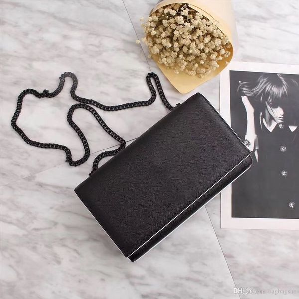 

bag designer bags 26812 single luxury 4black and white bovineskin inclined shoulder brand fashion famous women handbags crossbody waist