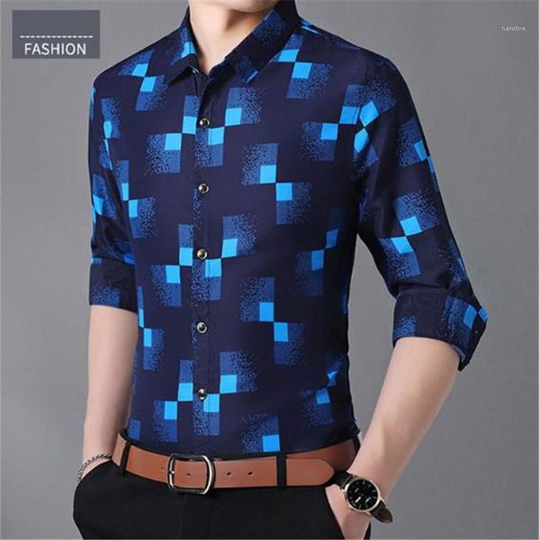 

plaid shirts for men fashion new autumn button down long sleeve casual social shirt mens casual shirts plus size, White;black