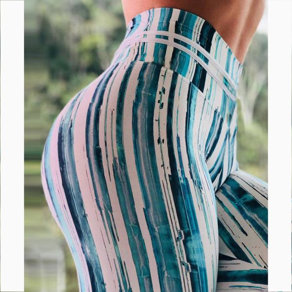 

yoga pants gym energy reflective leggings women high waist compression pants women seamless sports wear for, White;red