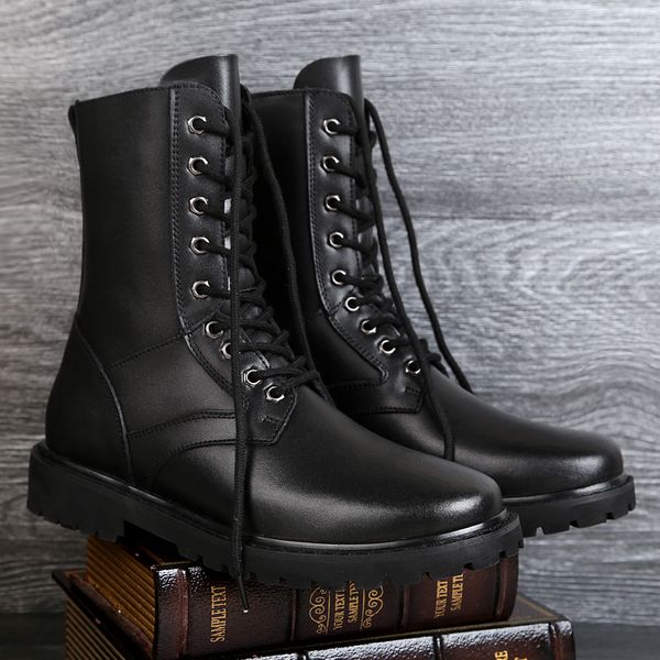 

35-50 snow boots 2020 non-slip warm comfortable men winter shoes #1198, Black