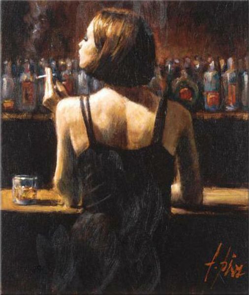 

fabian perez "the most beautiful one" home decor handpainted & hd print oil painting on canvas wall art canvas pictures 200229