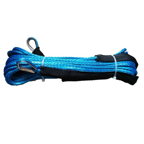 

5 мм x 30 м синтетический лебедки линии свмпэ с плазменным канат с наперсток обоих концах