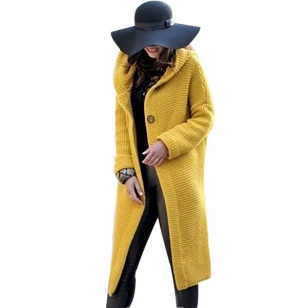 

cardigan solid long hooded sweater women 2019 autumn winter female coat plus size 5xl casual knitted long sweaters streetwear, White