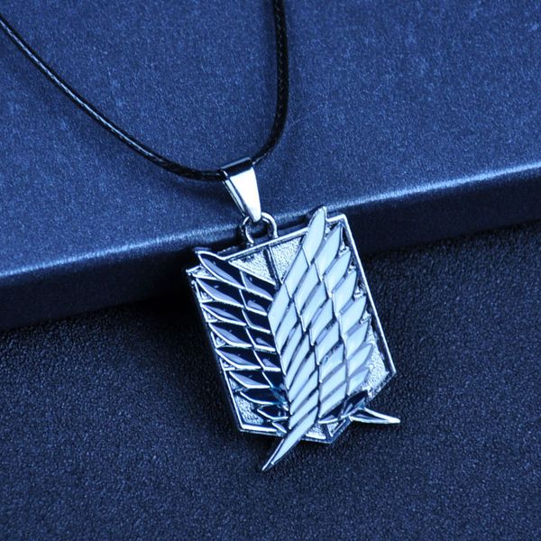 

10pcs attack on titan keychain shingeki no kyojin anime cosplay wings of liberty key chain rings for motorcycle car keys gifts, Silver