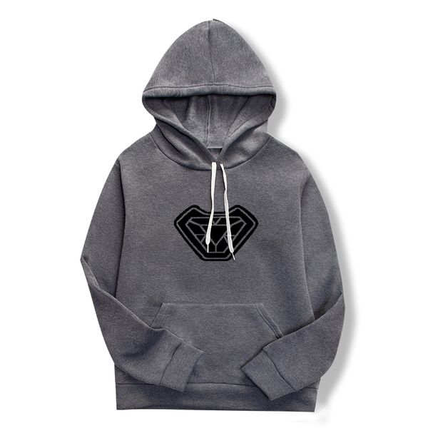 

spring/summer 2019 men's wear solid color printed hoodie slim hooded sweatshirt men's coat casual sports casual street sweats, Black