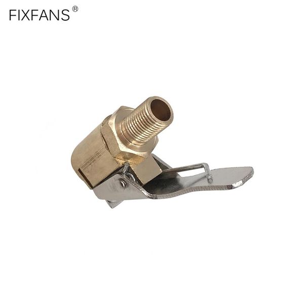 

fixfans car truck tire tyre inflatable air pump valve adapter brass american threaded nozzle clip type adaptor connector