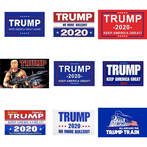 

donald trump flag hand held trump flag double sided printed bumper keep america great flag banner 2020 president election flags #290