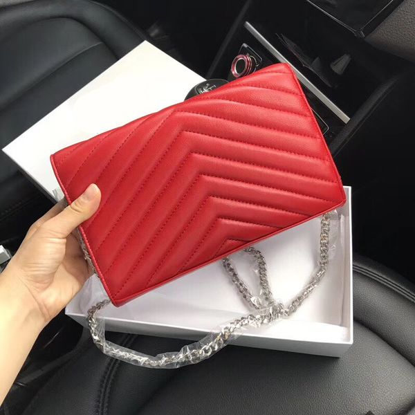 

дизайнер-дизайнерские сумки овчина икра металлическая цепочка золото серебро дизайнерская сумочка натуральная кожа сумка откидная крышка диа