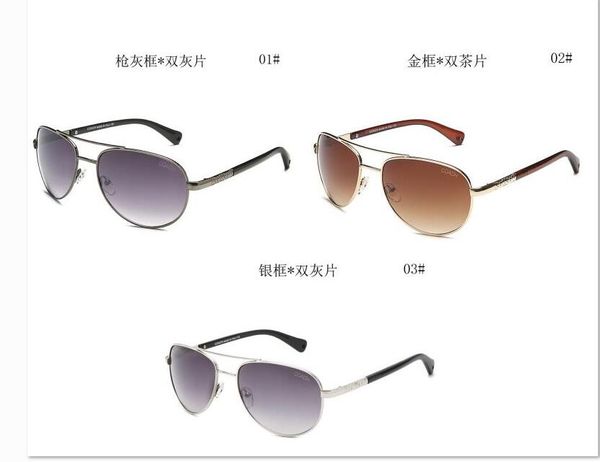 

uv400 plane glass lenses 2019 retro men's sunglasses women's sunglasses metal folding frame thin feet fashion sunglasses, White;black