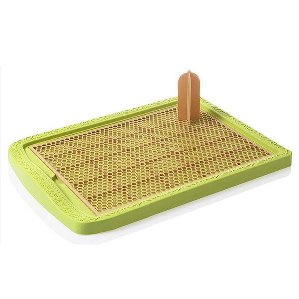 

dog toilet large column flat hollow grid latrine dog urinal basin pan for small large dog cat bedpan supplies plastic pet toilet